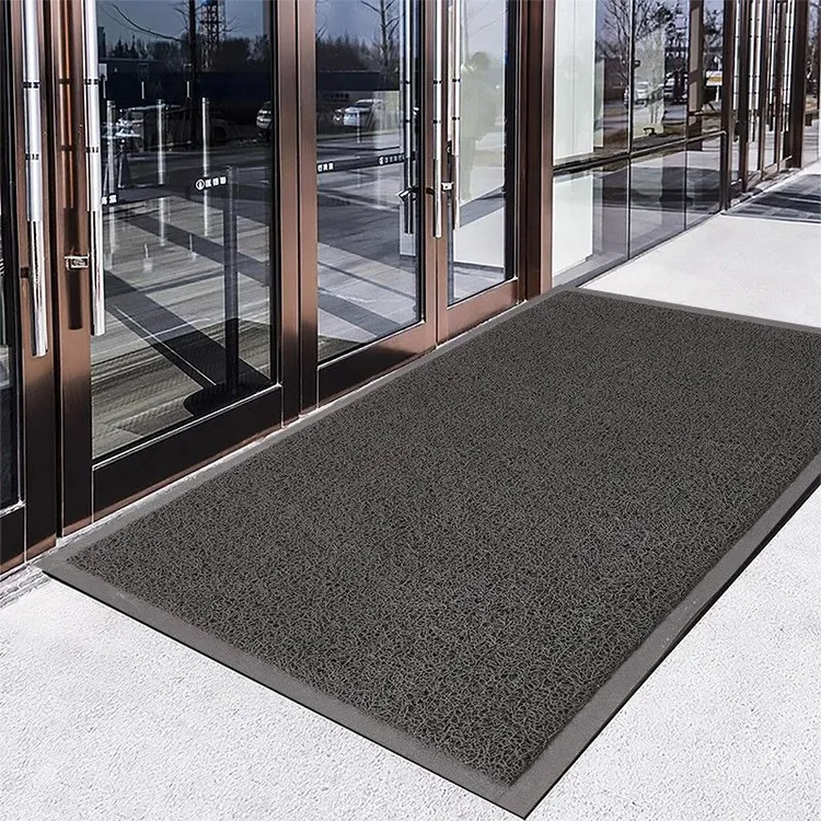 丝圈地毯PVC塑料酒店迎宾门垫防滑入户门口电梯防滑丝圈地垫脚垫1