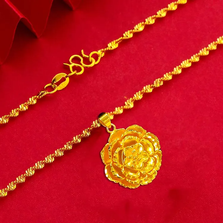 【精品】花开吉祥时尚镂空加水波纹一套立体大花套装礼盒商品图