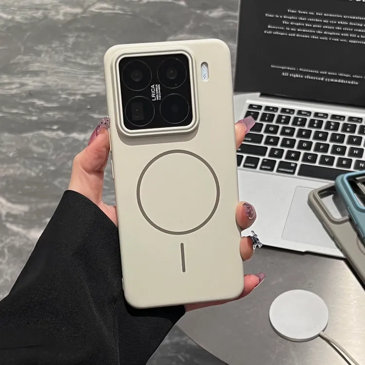Magsafe磁吸适用小米15pro手机壳小米15超薄磨砂xiaomi14全包防摔