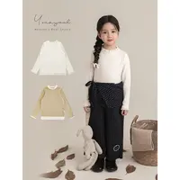 YOEHYAUL/幼悠幼悠【慕斯蛋糕】秋叁波洋气长袖百搭休闲打底衫Q4554
