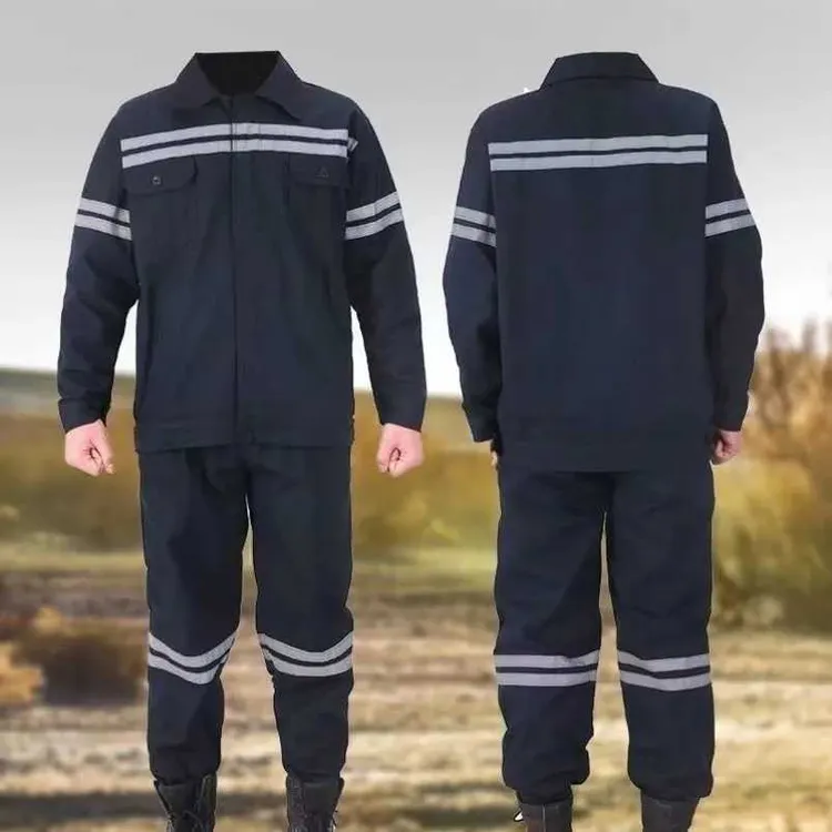 煤矿工作服加厚耐磨反光男士劳保服装