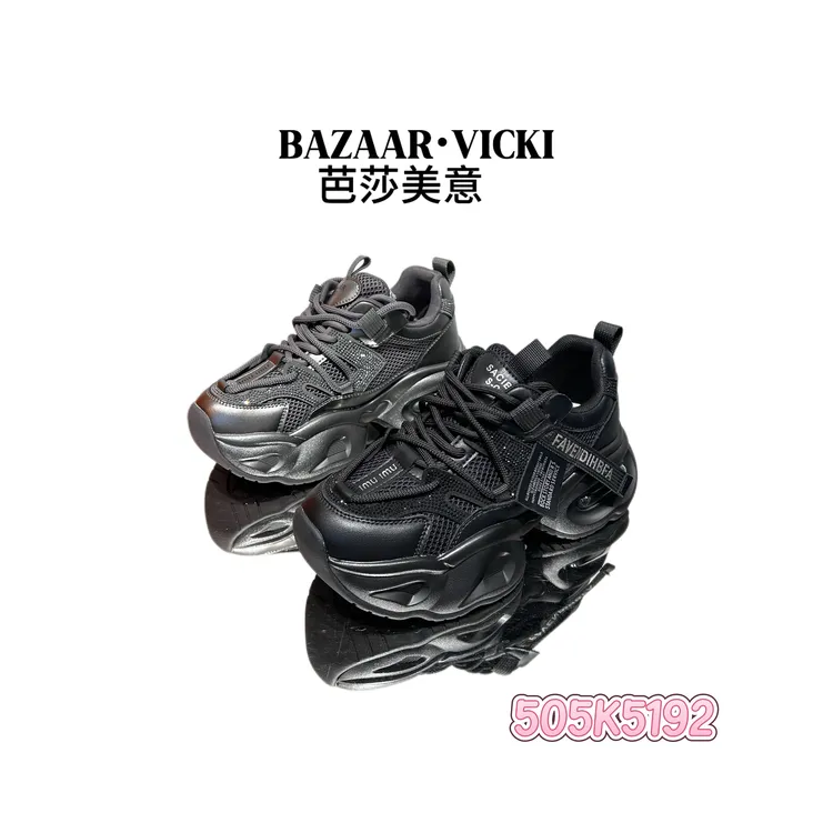 BAZAAR VICKI/芭莎美意505K5192休闲鞋老爹鞋秋季潮鞋网红百搭