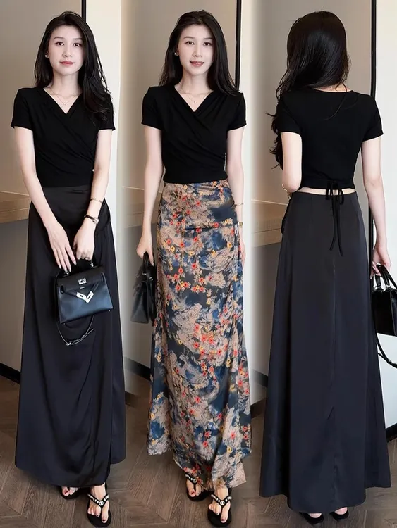 中国风欧美风轻熟风时尚套装休闲风辣妹风tenniscore短袖显瘦气质