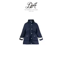 Dolly Ave「黑标系列」高定三防面料软壳收腰奥粒绒女童秋冬冲锋衣