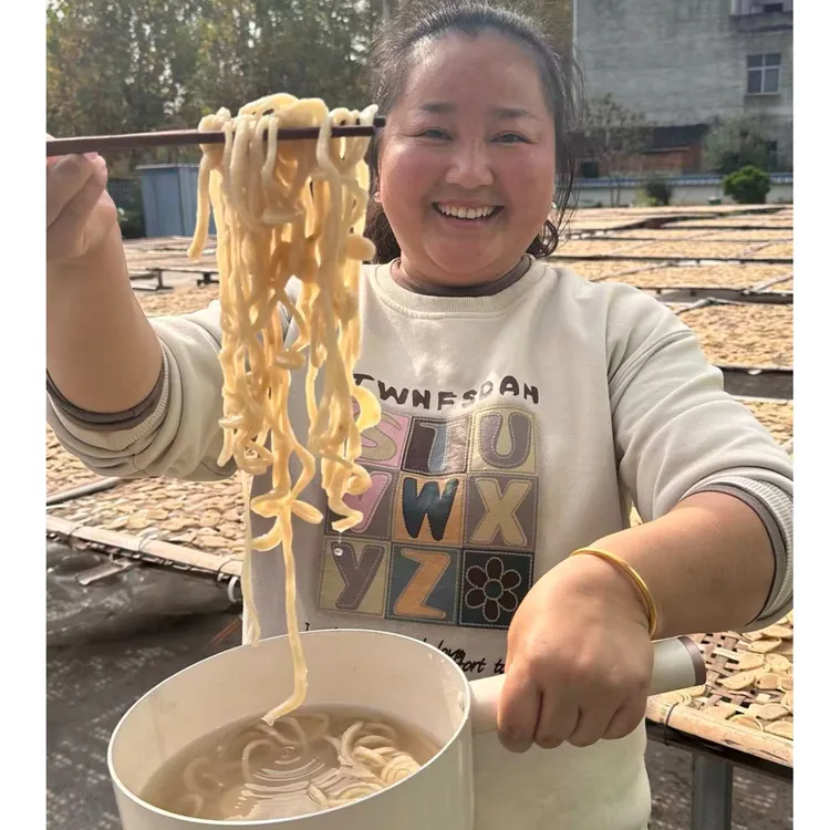 【乡味大妹专属】麻城手工鱼面湖北特产Q弹劲道垂鱼白果夫子河