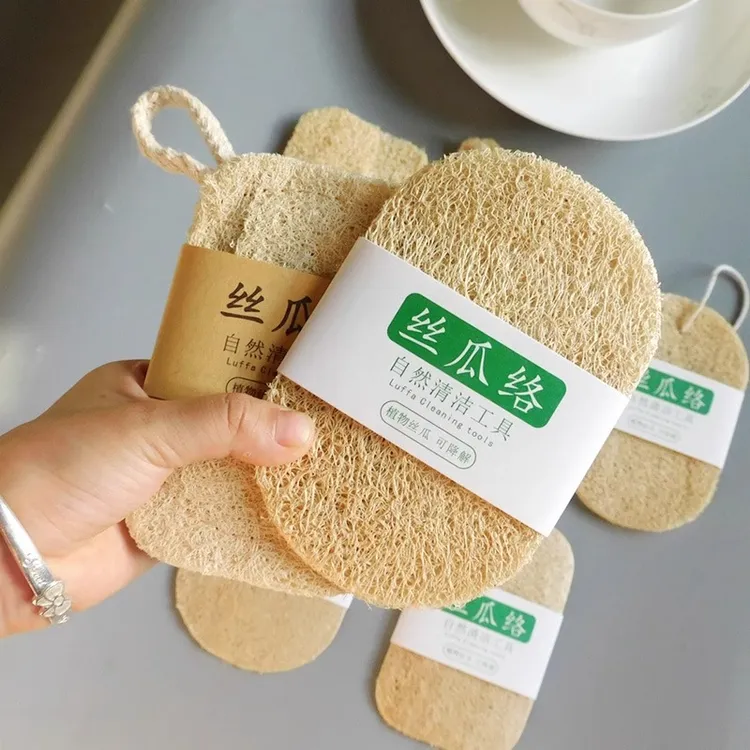 洗碗刷丝瓜络洗碗神器丝瓜烙巾抹布刷丝瓜瓤丝瓜洗碗 丝瓜络洗碗