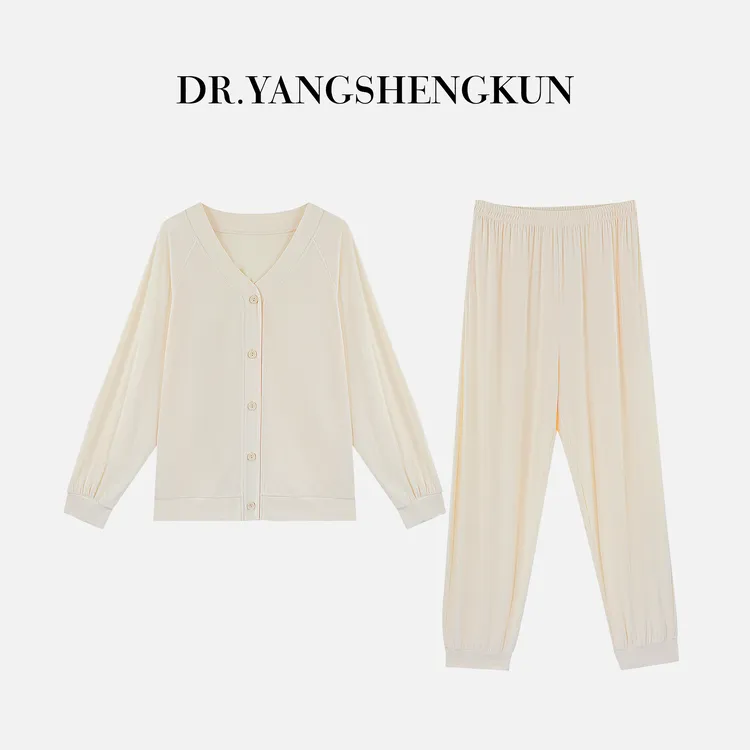 杨圣坤2025新品女士宽松休闲睡衣可外穿家居服两件套SL2582825