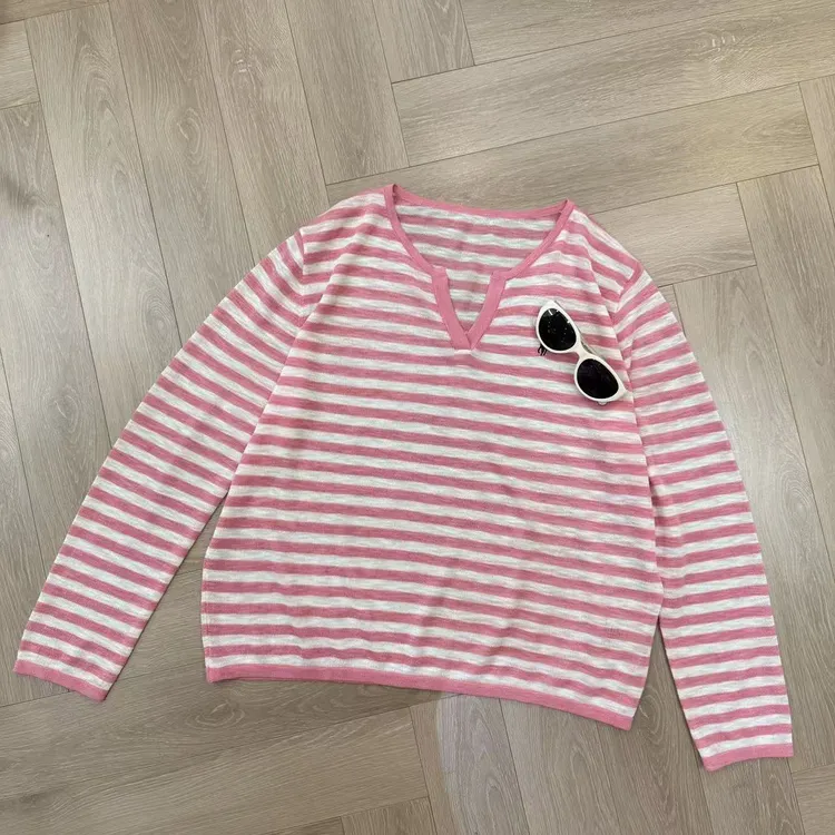 熙薇【记忆温度】2025早秋时尚百搭休闲设计感新款上衣H3827