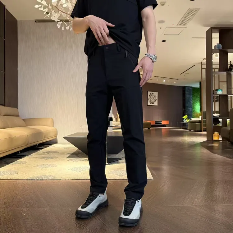 222款户外三防全标刺绣冬季新款冲锋裤