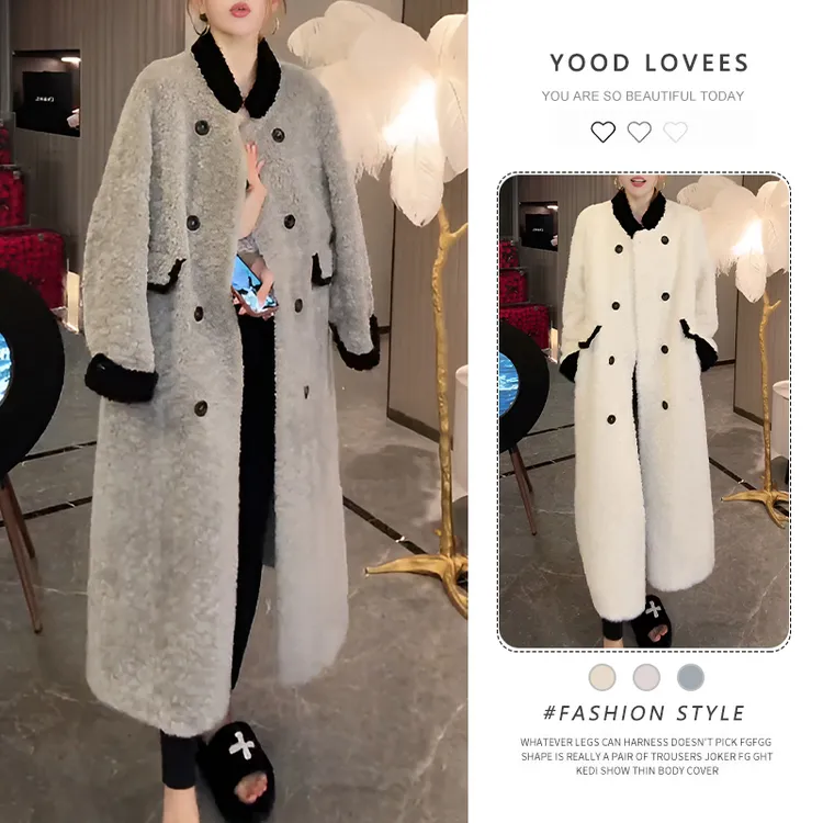 高档洋气减龄加厚保暖外套2025冬季新款好看时尚潮流撞色短款外套