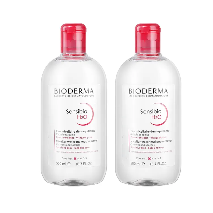 贝德玛多效卸妆水液舒妍粉水Bioderma温和清洁蓝水大瓶卸妆液
