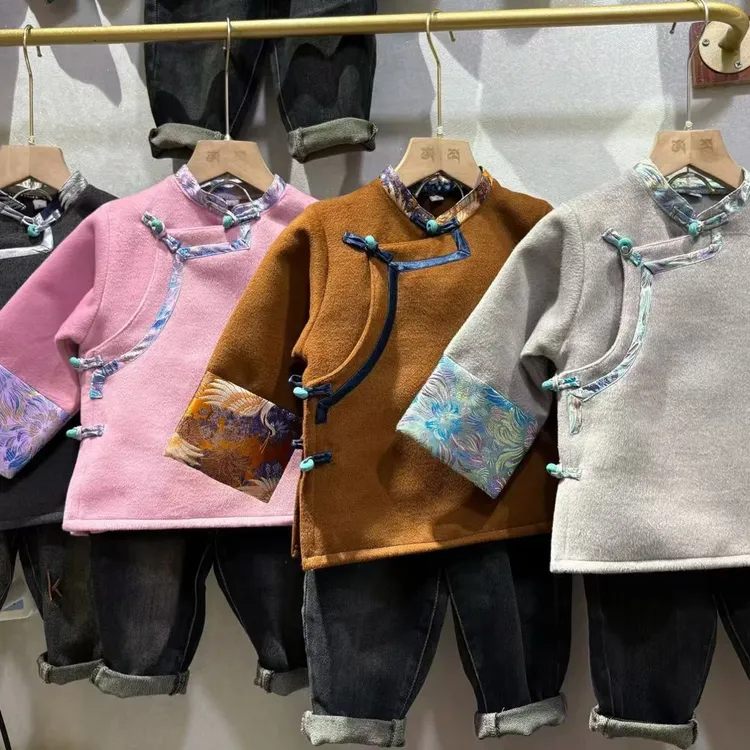 藏式新款双面呢子外套