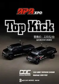 佛山限定 GOC 1:64 黑色铁皮 合金车模型