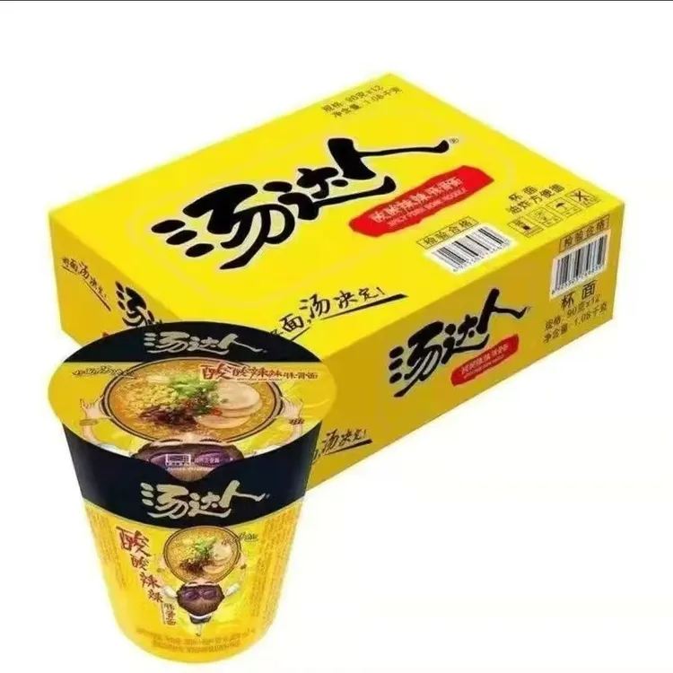 【25年7月25日】统一汤达人酸酸辣辣豚骨面（90g*6杯/90g*12杯）