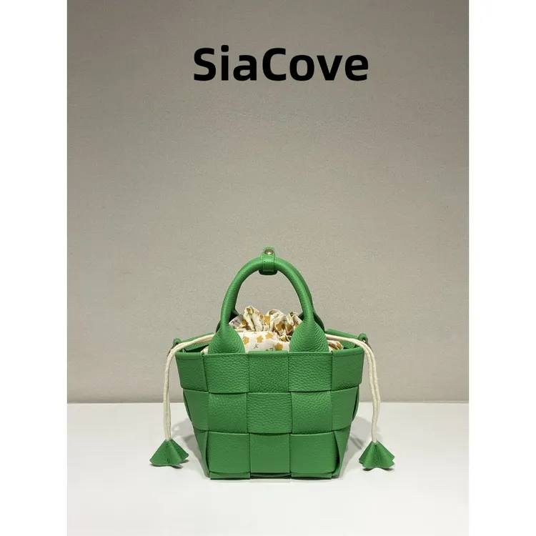 【SiaCove】编织手提菜篮子B30-2