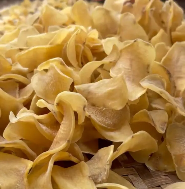 安康土特产手工晒干土豆片洋芋片干货炒菜油炸美味