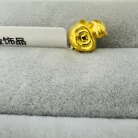 【夏夏专享】足金999饰品 小蛇吊坠 0.78 GP