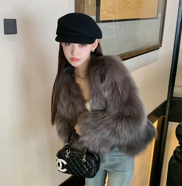 【暖冬纪事】2025海宁1秋冬款草草外套气质网红时尚百搭名媛显瘦