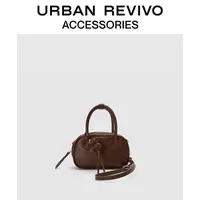 URBAN REVIVO2025秋季新款女士波士顿手提斜挎包UAYB50144