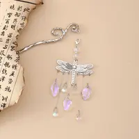 【极光蜻蜓】新中式国风水晶蜻蜓流苏步摇发饰发簪气质