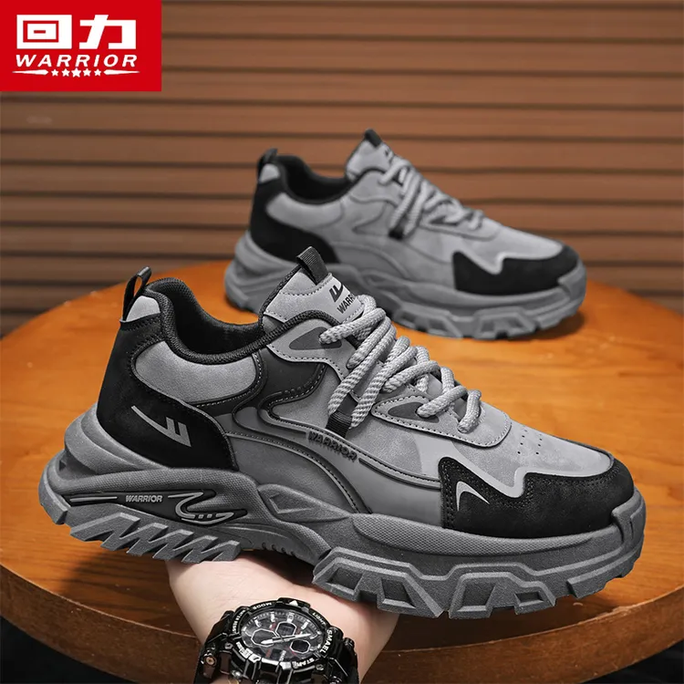 回力鞋子男款爆款2025新款冬季休闲百搭潮流休闲鞋厚底增高老爹鞋