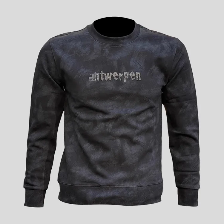 ohmmayby新款秋冬卫衣男士青年修身圆领长袖时尚潮牌打底衫男