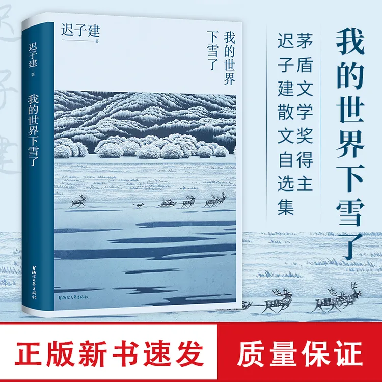我的世界下雪了 新版 迟子建 名家经典文学作品 青少年课外阅读书