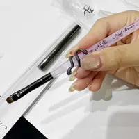 【1支】紫蛇底胶笔·美甲专业笔刷（带盖子）