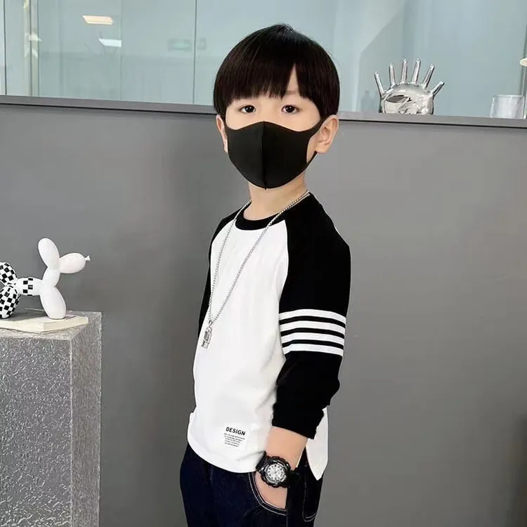 男童春秋长袖T恤2025新款春季儿童男中小童体恤男宝宝打底衫上衣