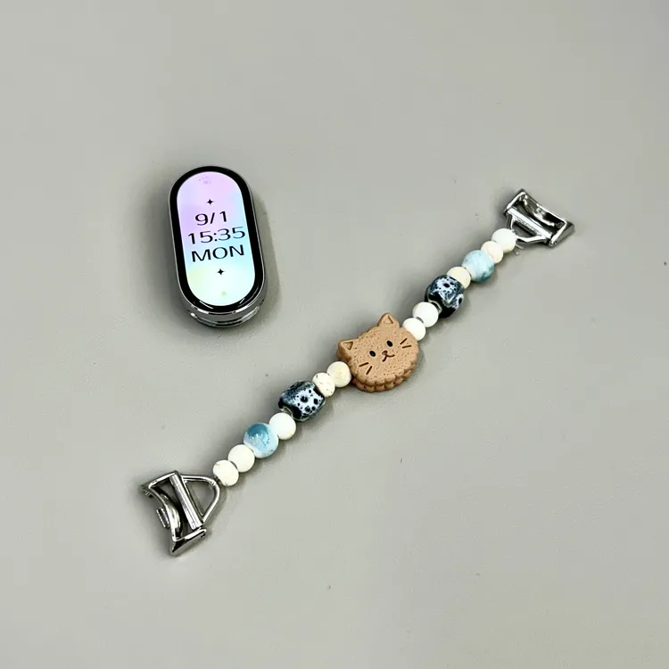 饼干适用小米手环10表带9pro小米9/8手环8pro表带新款小米6/7腕带