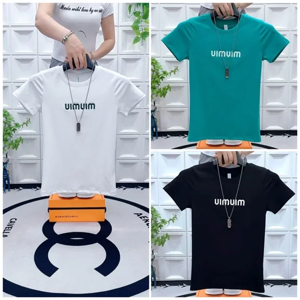 夏季潮流时尚新款男士修身圆领短袖小清新男装短袖T恤