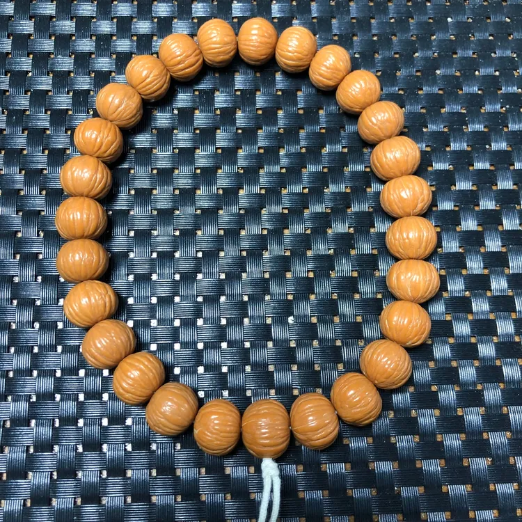 0248核桃珠串土豪猴头手持26颗干刷打底大小均匀