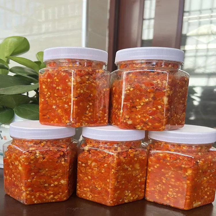 江西小米辣椒酱剁辣椒酱下饭酱特辣香辣下饭菜拌面拌饭酱