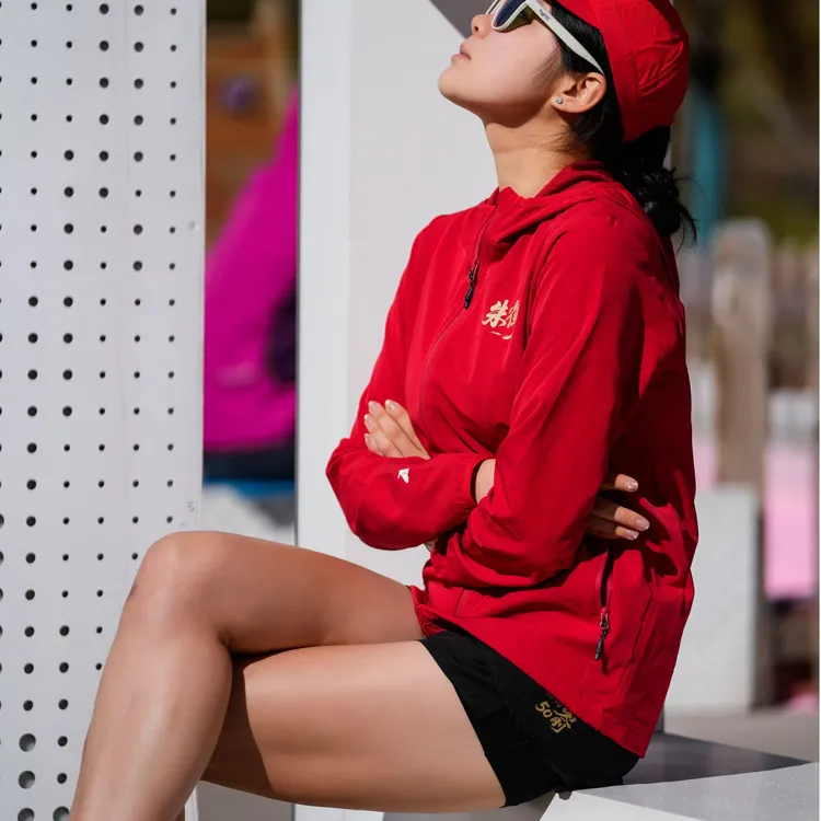 北极灯蛾&朱雀联名防风外套（加厚）运动健身跑步专用