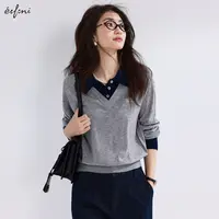 【女装优选】伊芙丽 女士简约时尚毛衫1F8532731S