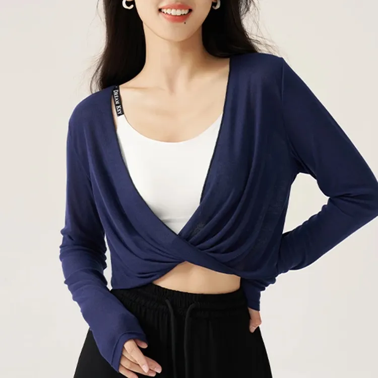 【张心丽专属】防晒罩衫女薄款夏配吊带连衣裙子外搭扭结法式小披肩