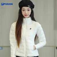 FILA斐乐正品冬季女款羽绒服轻薄保暖立领时尚运动T11W547903