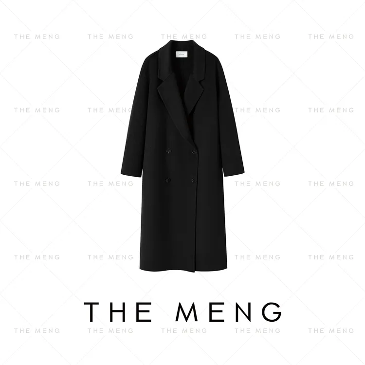 THE MENG【柏林】阿拉善王府骆驼绒美利奴羊毛双面呢大衣#M243K0025