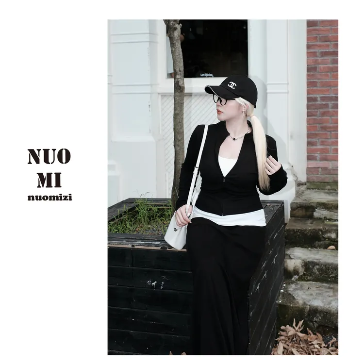 ZOZ糯米子[叠穿公式外套]显瘦cleanfit立领基础宽松针织开衫外套