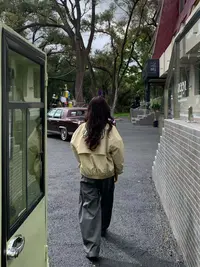 韩代.mickey刺绣棉服外套L25092663