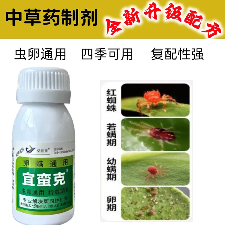用于大棚草莓红蜘蛛，二斑叶螨