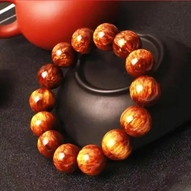 民族风金丝海柳佛珠手链手串文玩珠串