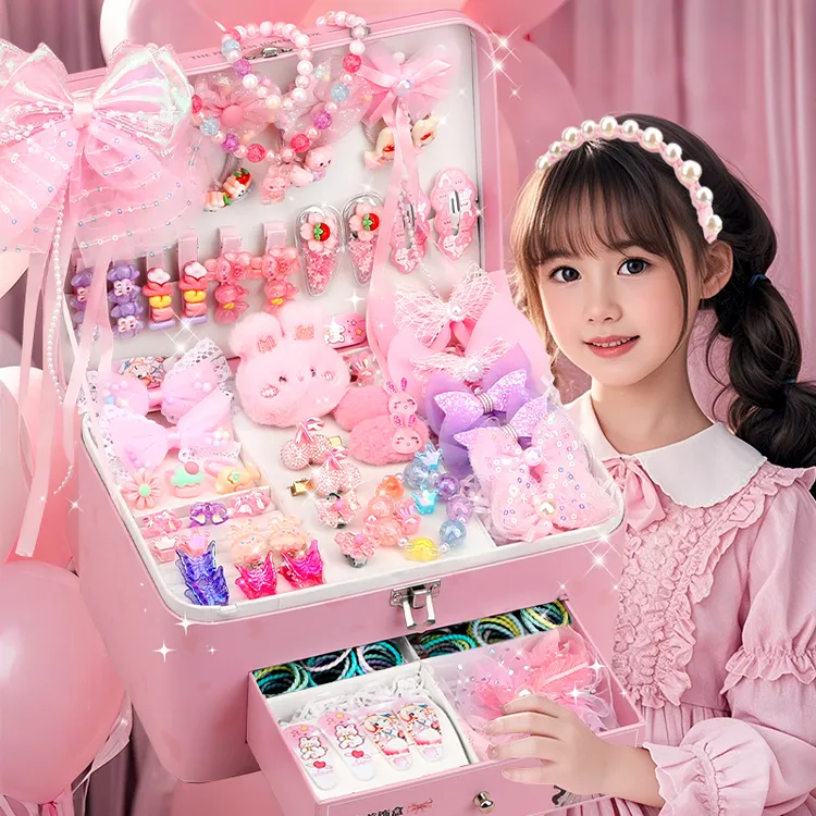 儿童首饰盒女童小女孩生日礼物10玩具女童6-12岁爆款高端实用爆款