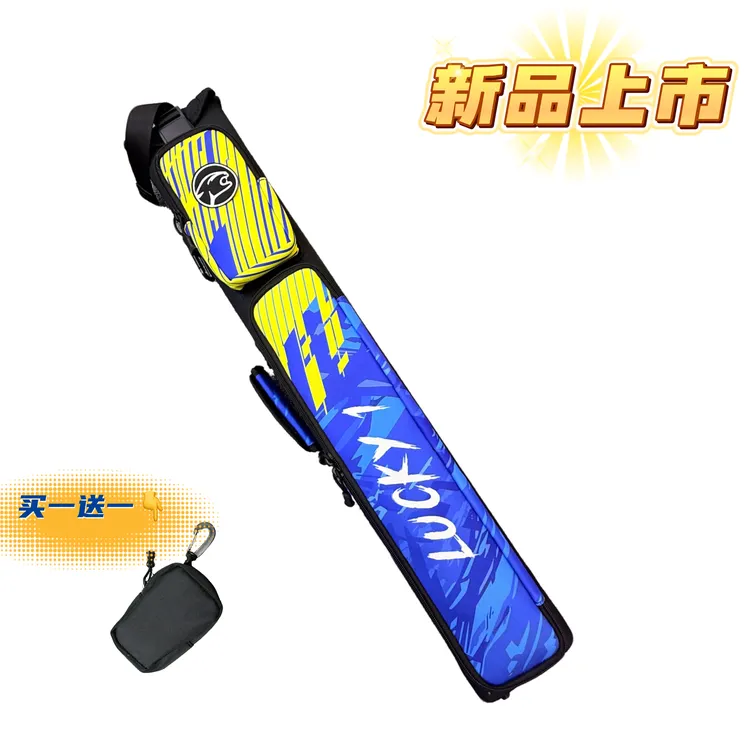 26款日本三秒平替款台球杆筒6/7/8孔位超大容纳杆包杆袋1/2台球杆