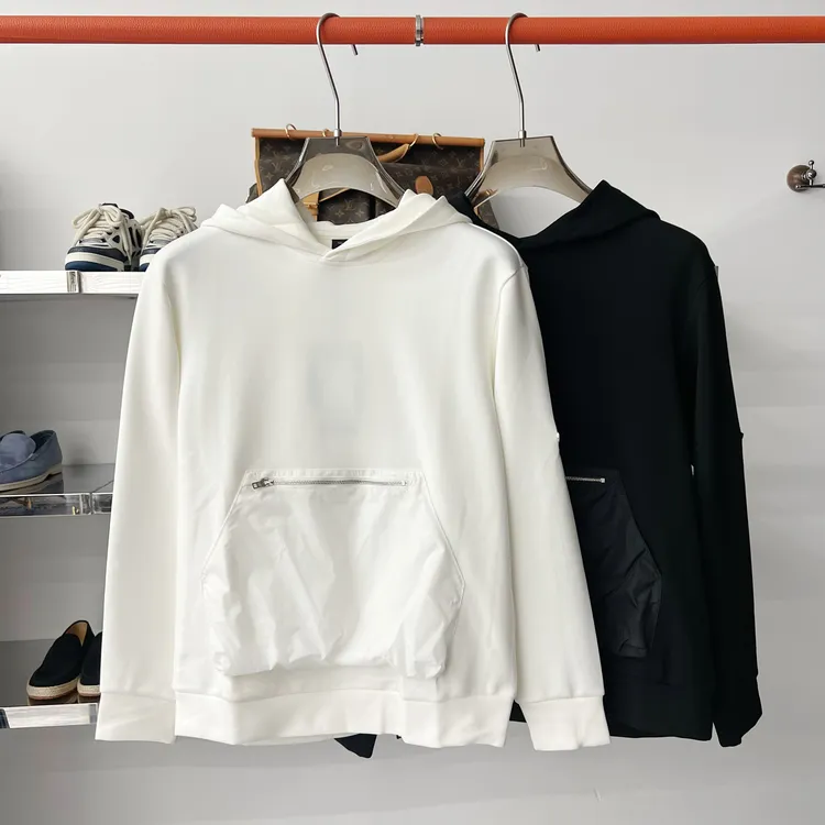 2025秋冬新款时髦欧货男士休闲正肩合身卫衣-68105