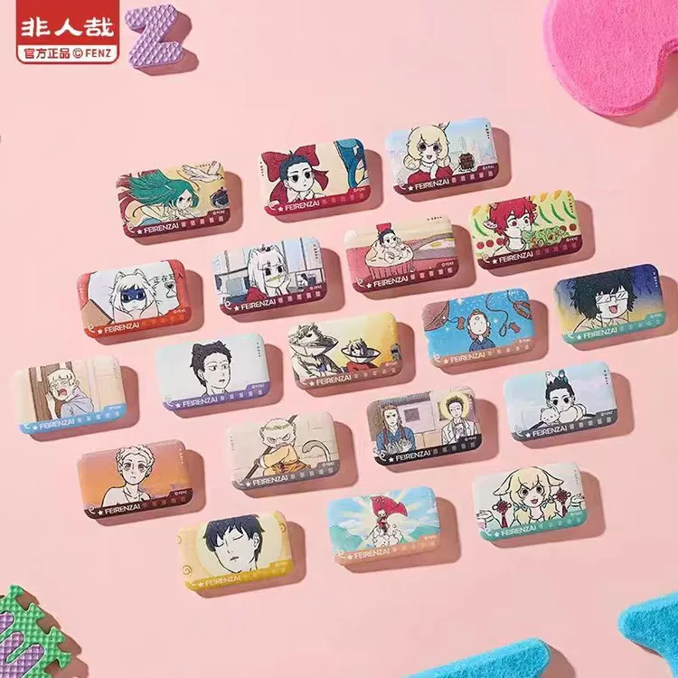 非人哉【回忆定格系列】二弹马口铁徽章盲盒-周边收藏-主播代拆