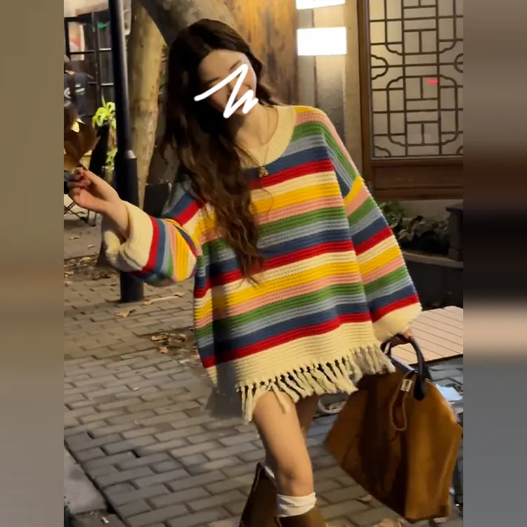 多巴胺彩色外穿宽松外套彩色网红清冷系小众炸街高级感女装