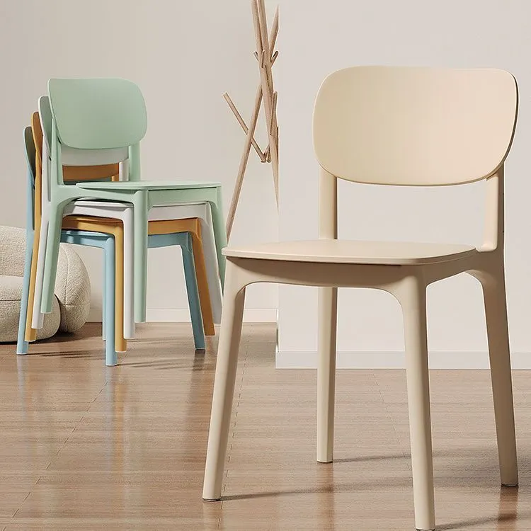 【色彩多样】餐桌北欧风餐椅家用餐厅久坐舒适学生宿舍电脑餐馆靠背