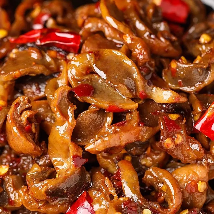 【买就送】开袋即食鸡胗香辣追剧卤味鸡肫鸡郡肝卤香零食解馋夜宵