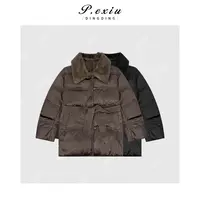 进口白鹅绒气质显瘦高级感水貂毛领鹅绒服ANN688